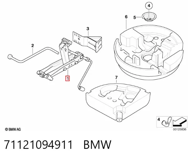  71121094911 BMW