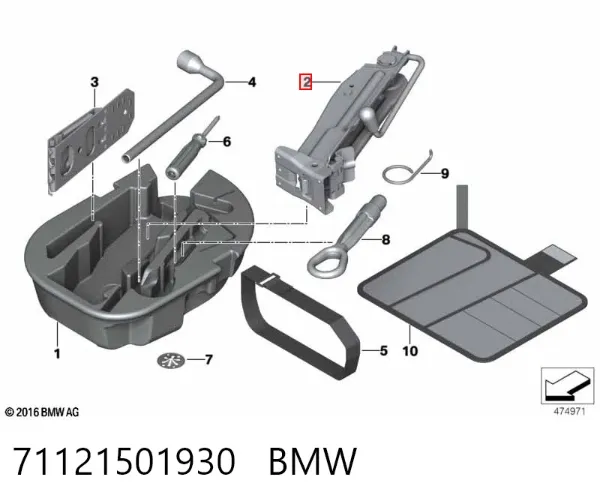  71121501930 BMW