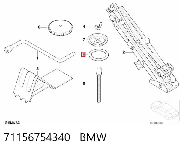  71156754340 BMW