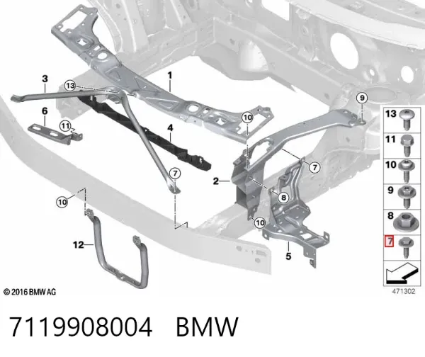  7119908004 BMW