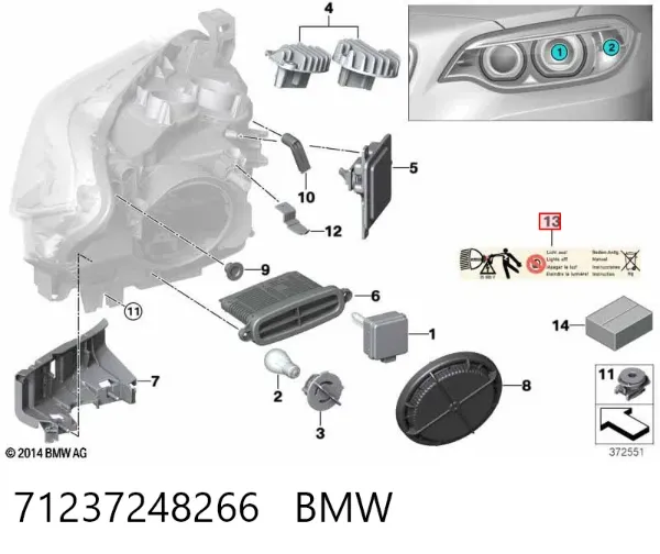  71237248266 BMW