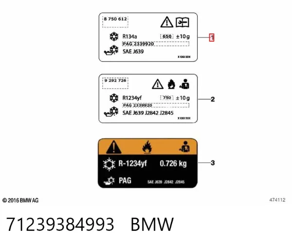  71239384993 BMW
