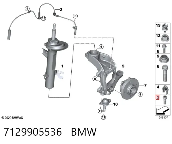  7129905536 BMW