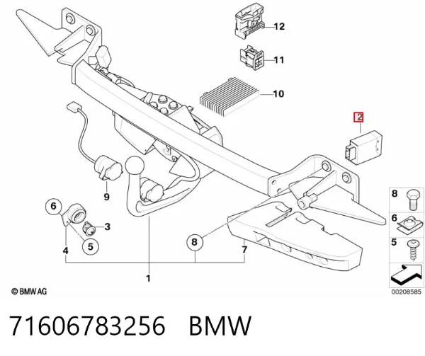  71606783256 BMW