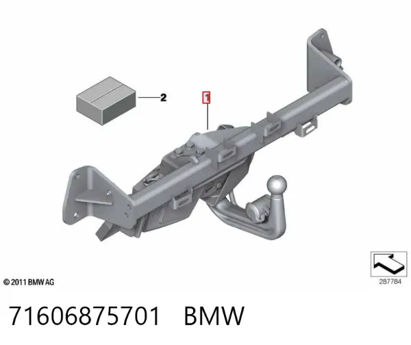  71606875701 BMW