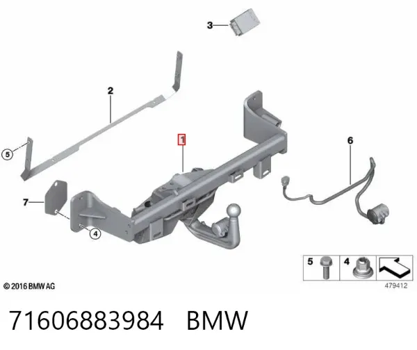  71606883984 BMW