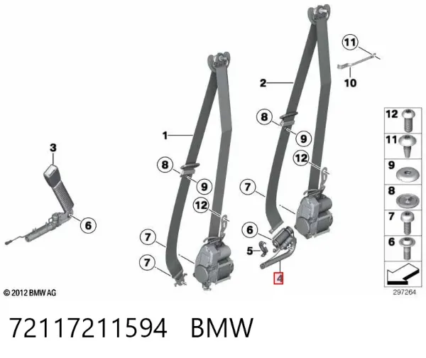  72117211594 BMW
