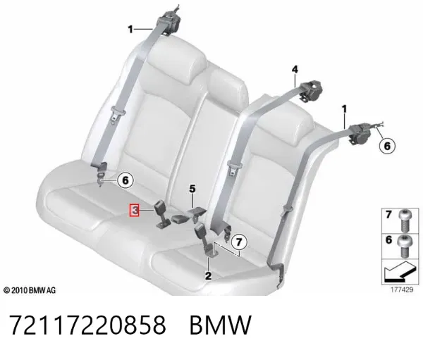  72117220858 BMW