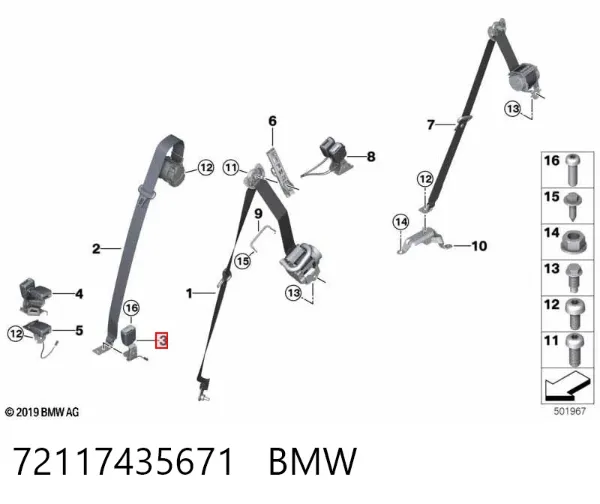  72117435671 BMW