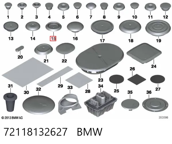  72118132627 BMW