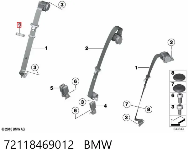  72118469012 BMW
