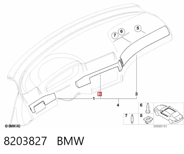  8203827 BMW