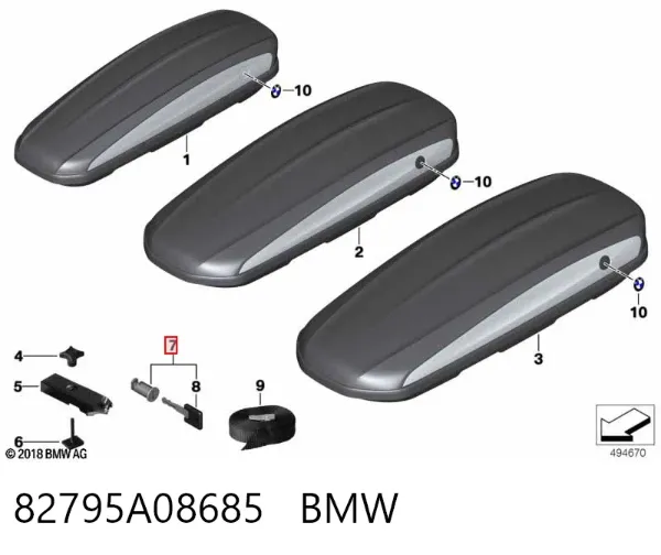  82795A08685 BMW