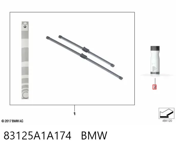 Жидкость омывателя лобового стекла 83125A1A174 BMW