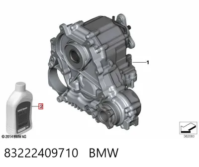 Масло трансмиссии BMW 83222409710