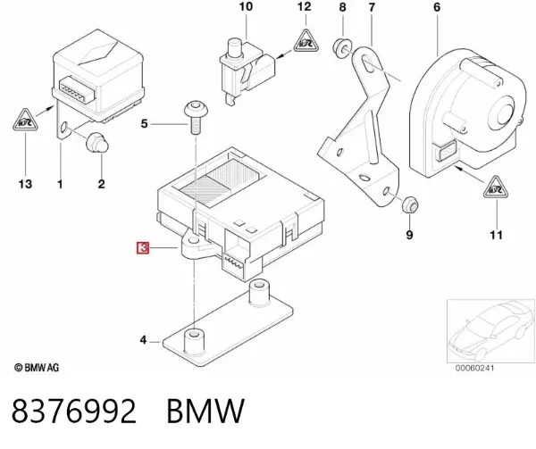 Панель приборов 8376992 BMW