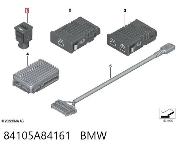  84105A84161 BMW