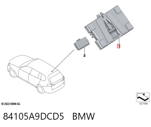  84105A9DCD5 BMW