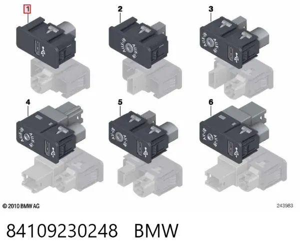  84109230248 BMW