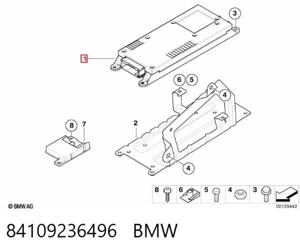  84109236496 BMW