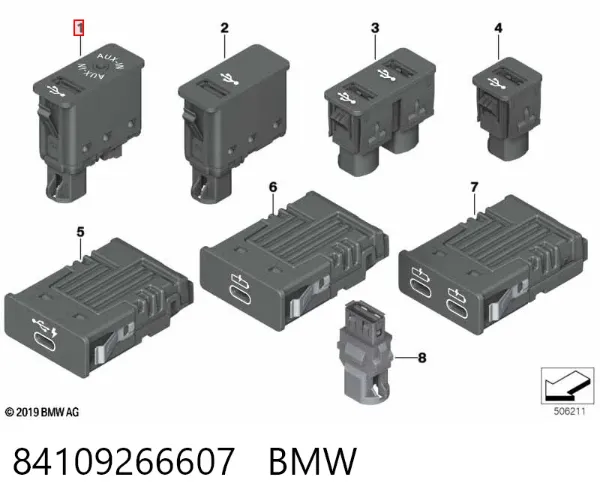  84109266607 BMW