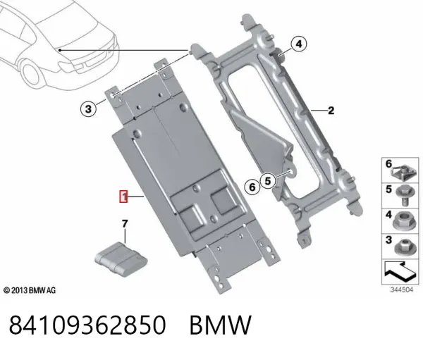  84109362850 BMW