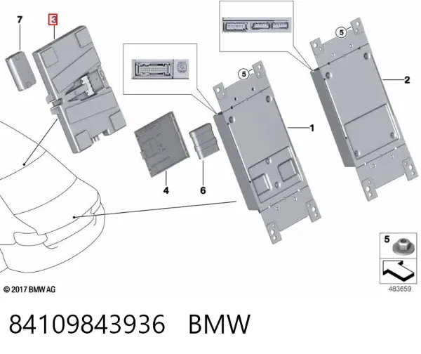  84109843936 BMW