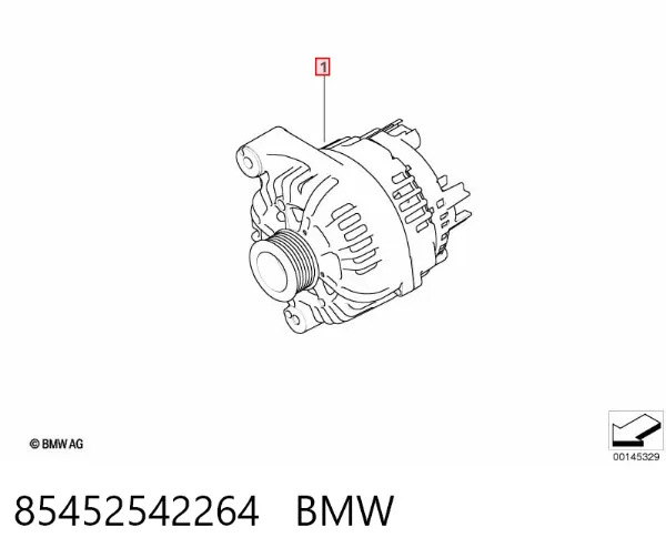 Генератор 85452542264 BMW