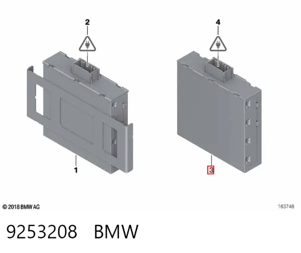 Преобразователь постоянного тока 9253208 BMW