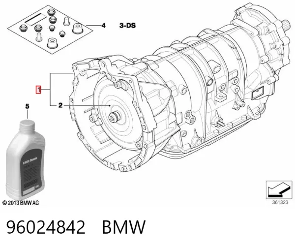 АКПП 96024842 BMW