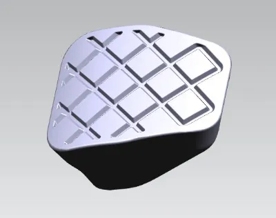 Накладка педали газа (акселератора) VAG 5Q0721174