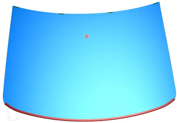 Лобовое стекло 6R0845011DNVB VAG