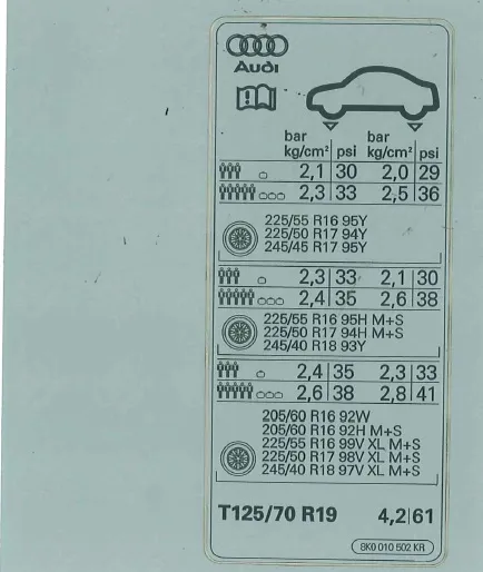  8K0010502KR VAG