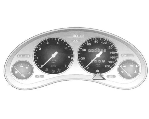 Щиток приборов на Volkswagen Golf II 19E, 1G1