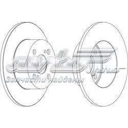 Тормозные диски DDF1487 Ferodo