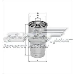 Топливный фильтр KC100 Mahle Original