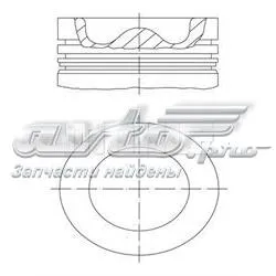 Поршень на 1 цилиндр 061PI00111000 Mahle Original