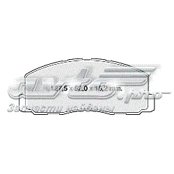 Передние тормозные колодки D396E Dafmi