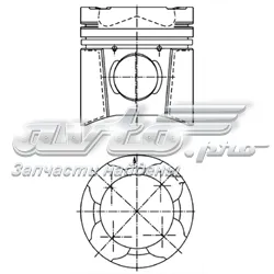 Поршень на 1 цилиндр 99404600 Kolbenschmidt