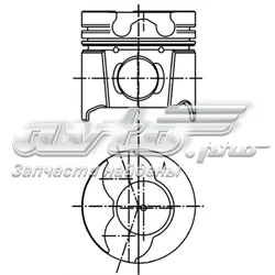 A350550050MM AE Поршня, 2-й ремонт