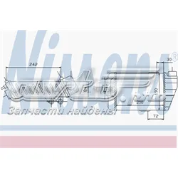 Интеркулер 96711 Nissens