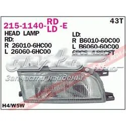 Левая фара 2151140LLDE Depo/Loro/Abakus