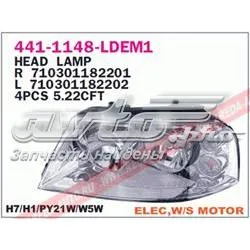 Левая фара 4411148LLDEM1 Depo/Loro/Abakus