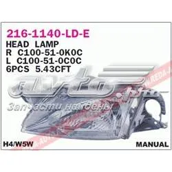 Правая фара CB07510K0C Mazda