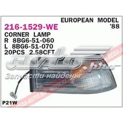 Поворотник левый 2161529LWE Depo/Loro/Abakus