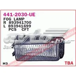 Фара противотуманная левая 4412030LUE Depo/Loro/Abakus