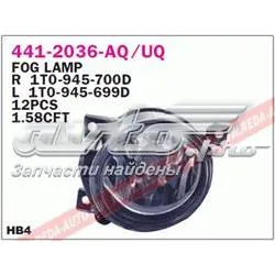 Фара противотуманная правая 4412036RUQ Depo/Loro/Abakus