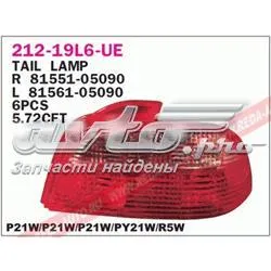Задний фонарь 21219L6RUE Depo/Loro/Abakus