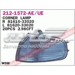Габарит (указатель поворота) правый 2121572RAE Depo/Loro/Abakus
