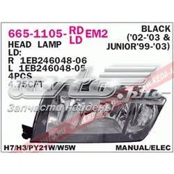 Левая фара 6651105LLDEM2 Depo/Loro/Abakus
